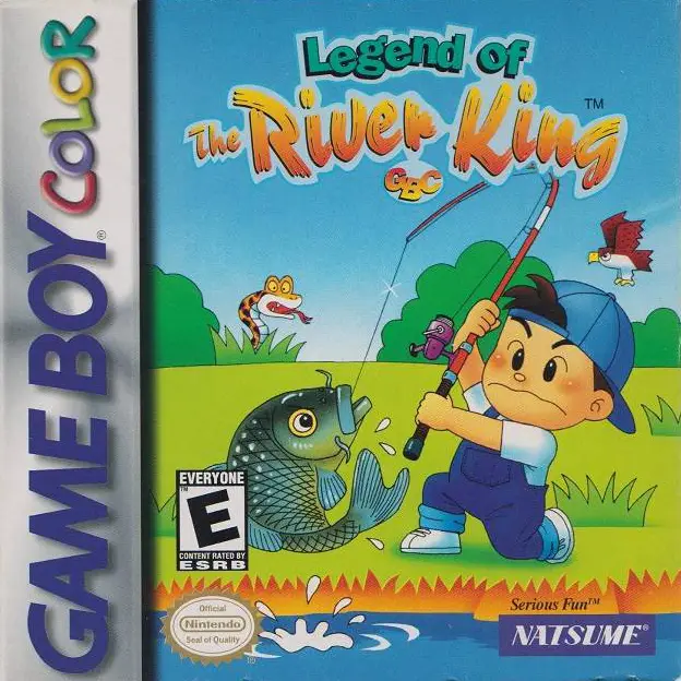 Capa de Legend of the River King GBC