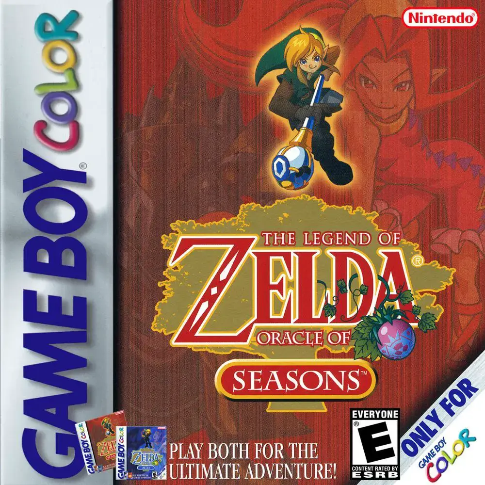Capa de Legend of Zelda: Oracle of Seasons [1st Print Foil Box]