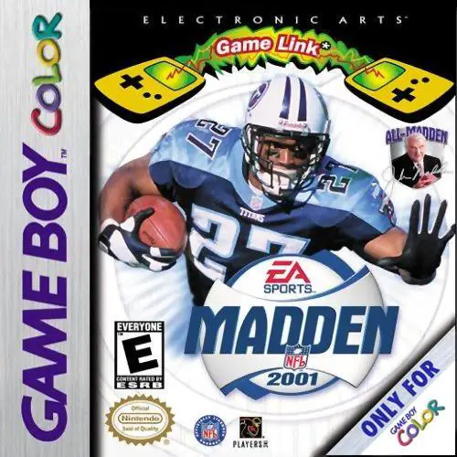 Capa de Madden NFL 2001