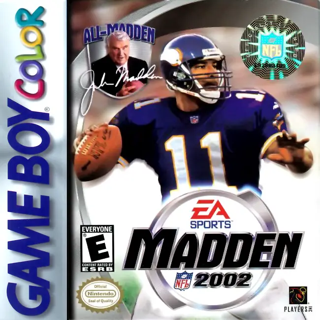 Capa de Madden NFL 2002