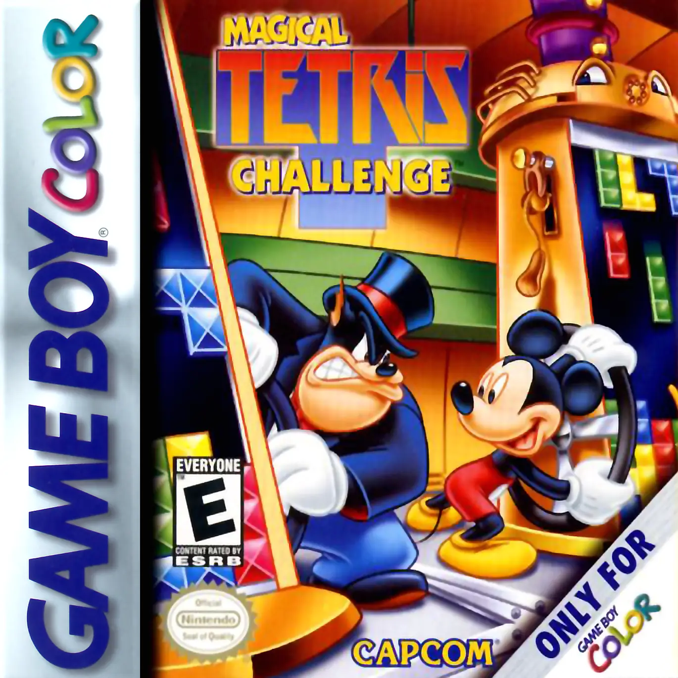 Capa de Magical Tetris Challenge