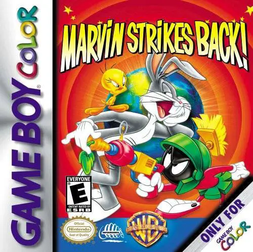 Capa de Marvin Strikes Back!