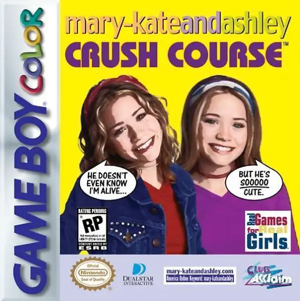 Capa de Mary-Kate and Ashley: Crush Course