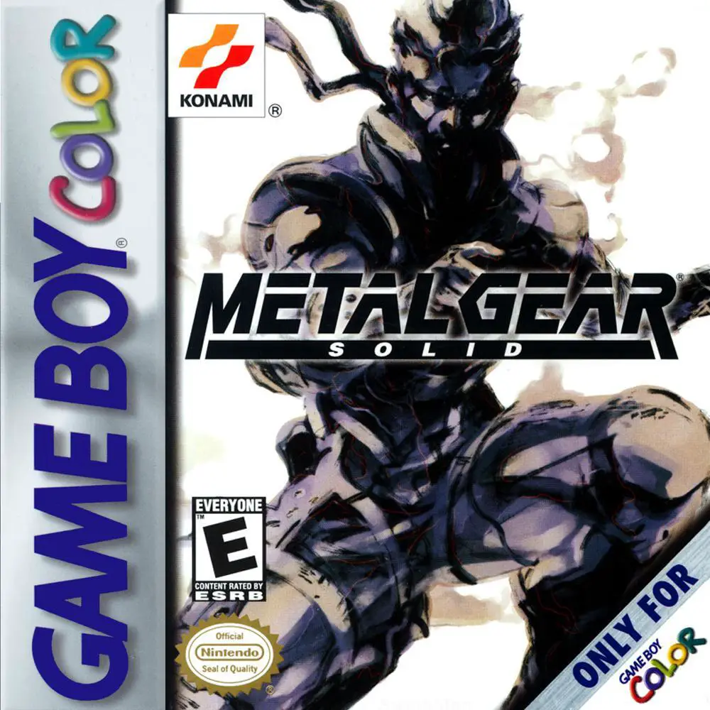 Capa de Metal Gear Solid