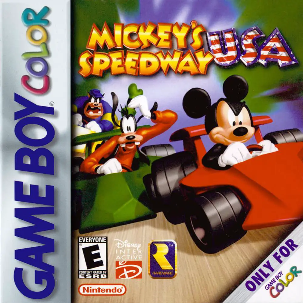 Capa de Mickey's Speedway USA