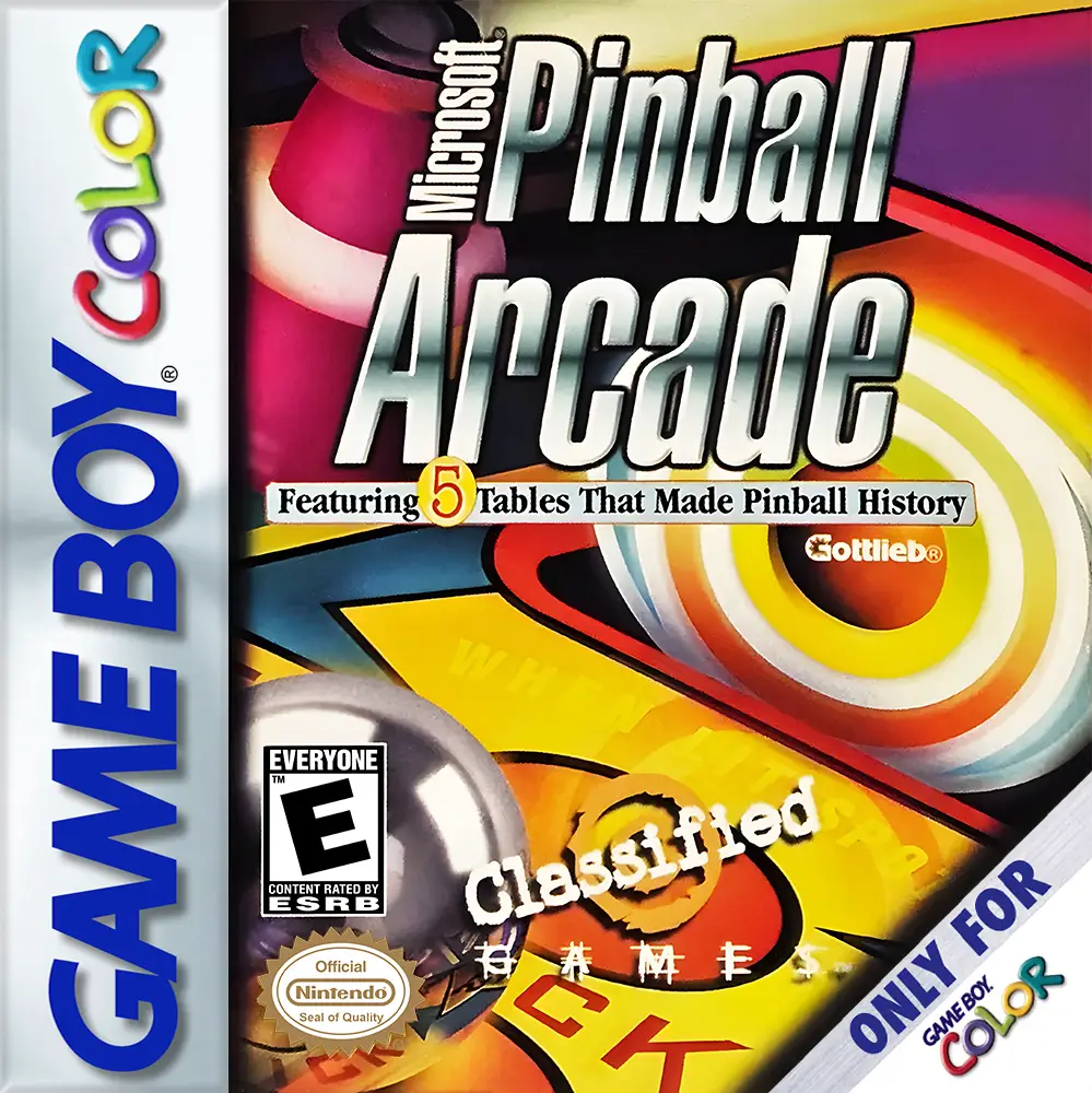 Capa de Microsoft Pinball Arcade
