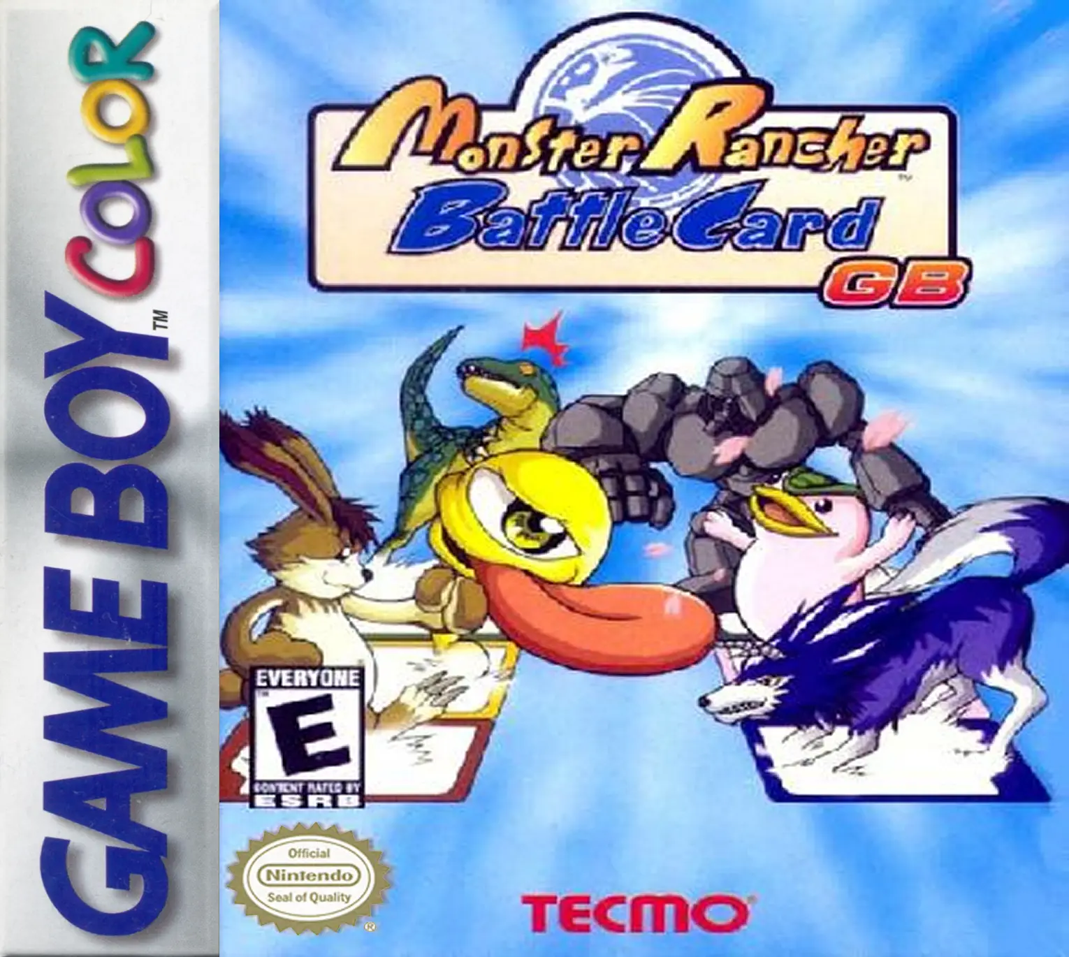 Capa de Monster Rancher Battle Card GB