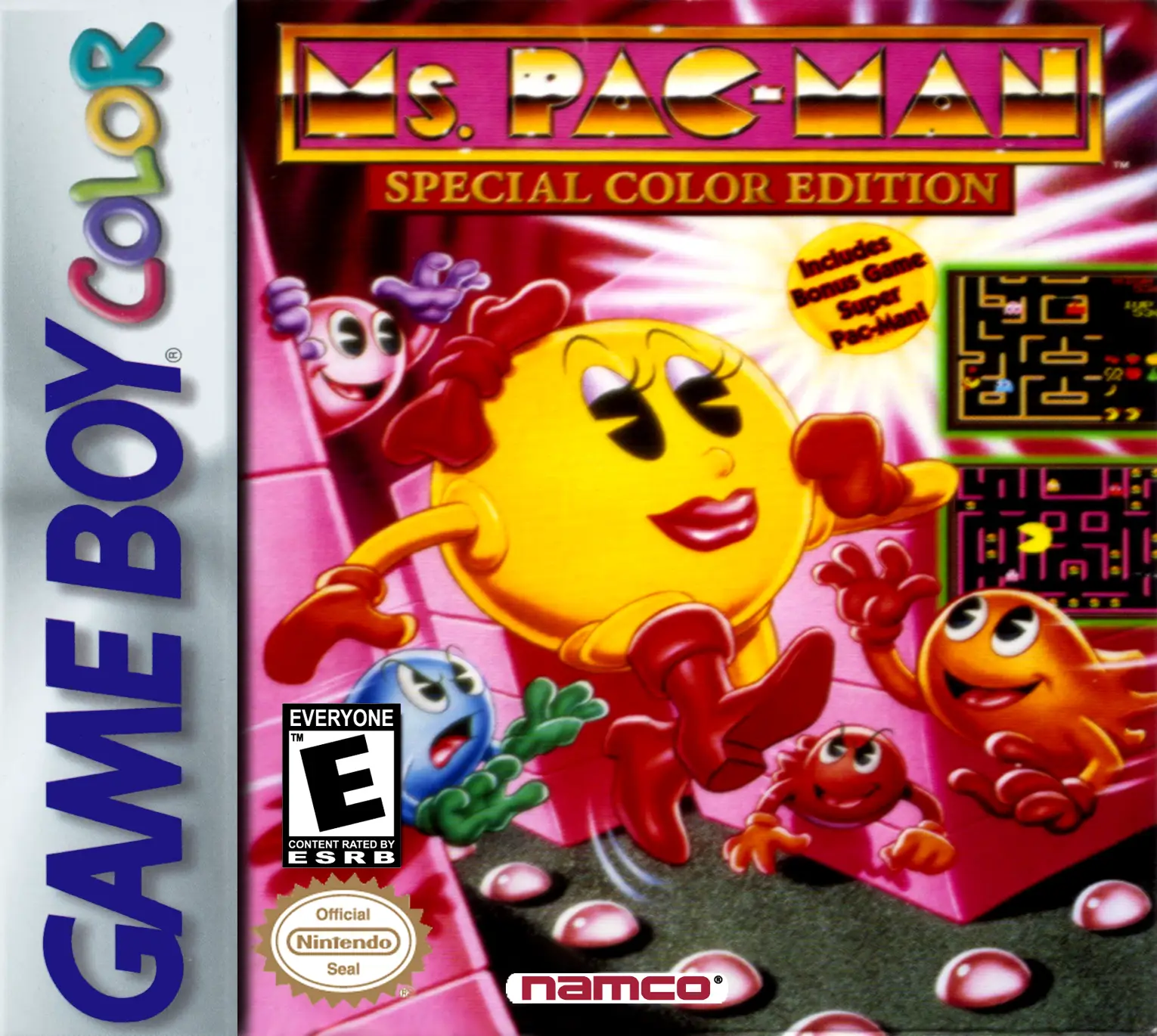Capa de Ms. Pac-Man: Special Color Edition