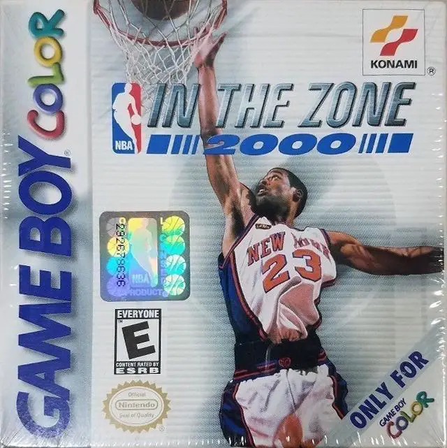 Capa de NBA In The Zone 2000