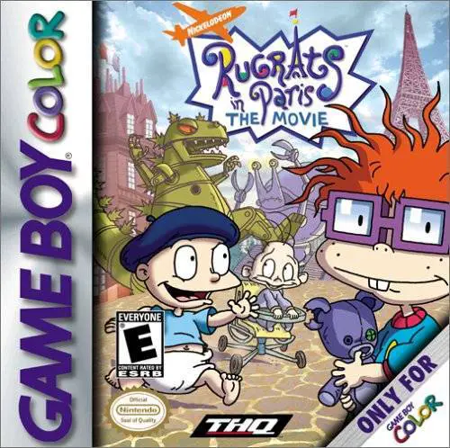 Capa de Nickelodeon Rugrats in Paris: The Movie