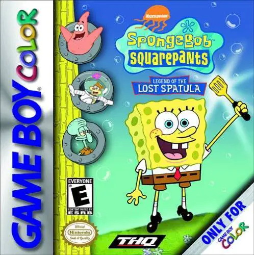 Capa de Nickelodeon SpongeBob SquarePants: Legend of the Lost Spatula