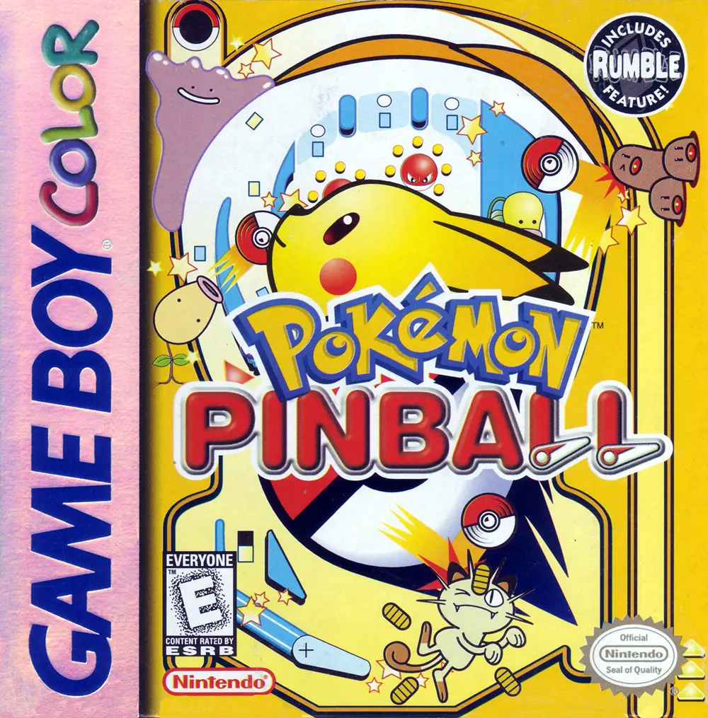 Capa de Pokémon Pinball