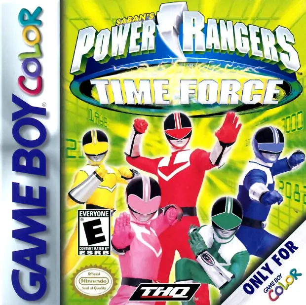 Capa de Power Rangers: Time Force
