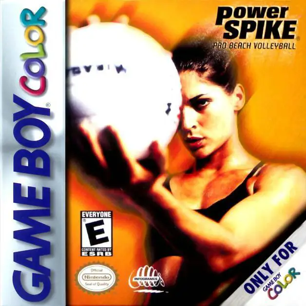 Capa de Power Spike Pro Beach Volleyball