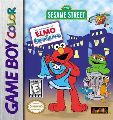 Capa de Sesame Street: The Adventures of Elmo in Grouchland