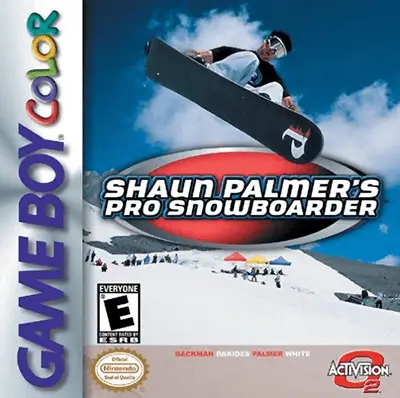 Capa de Shaun Palmer's Pro Snowboarder