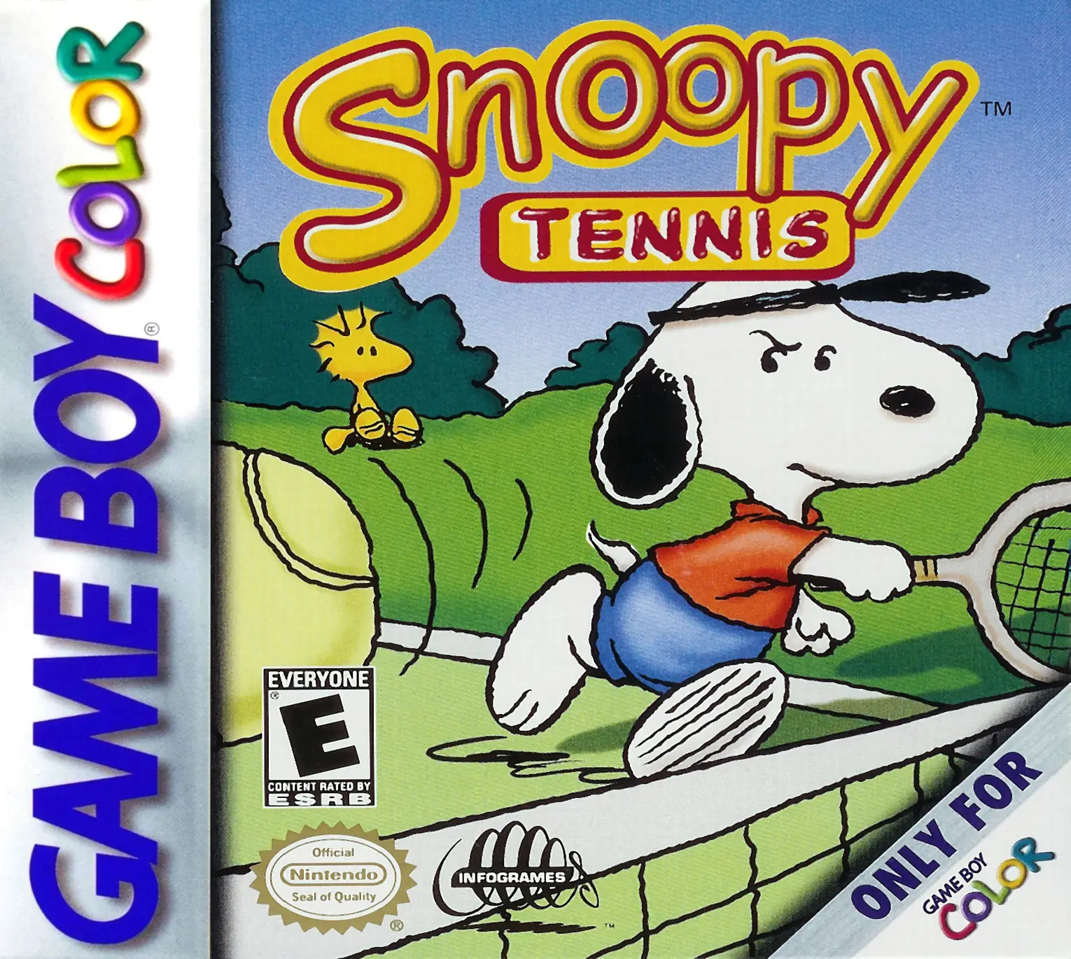 Capa de Snoopy Tennis