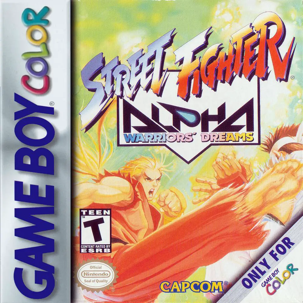 Capa de Street Fighter Alpha: Warriors' Dreams