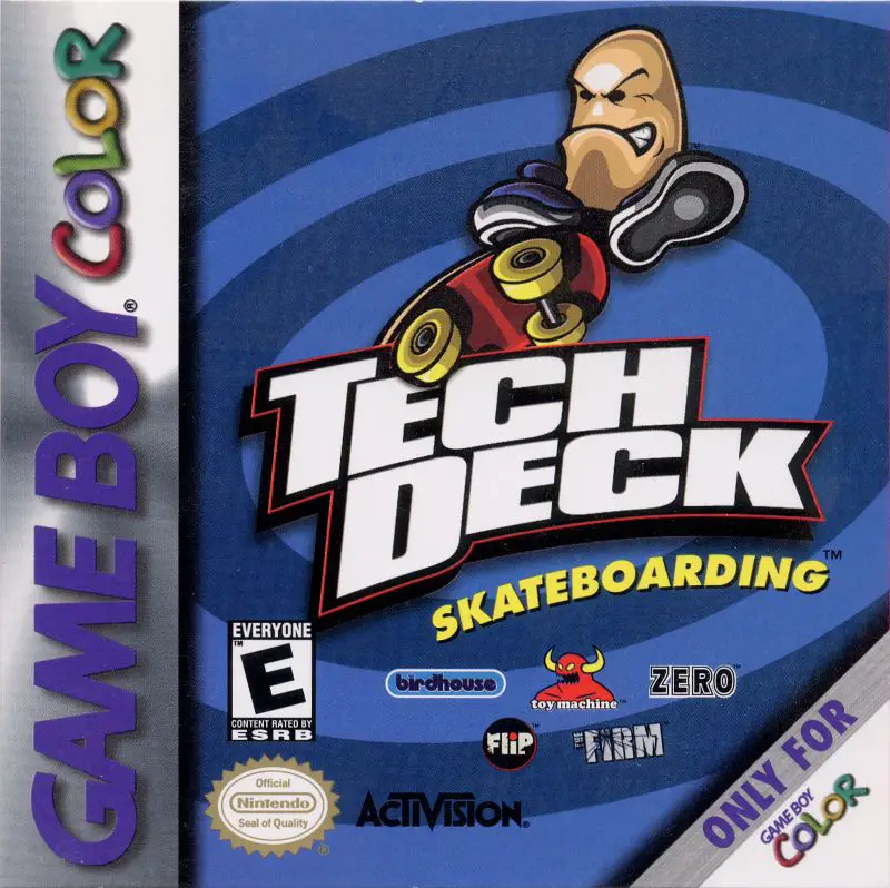 Capa de Tech Deck Skateboarding