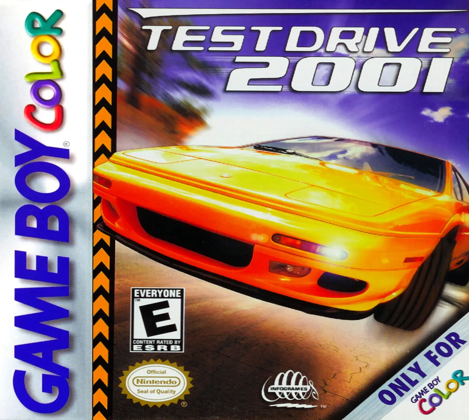 Capa de Test Drive 2001