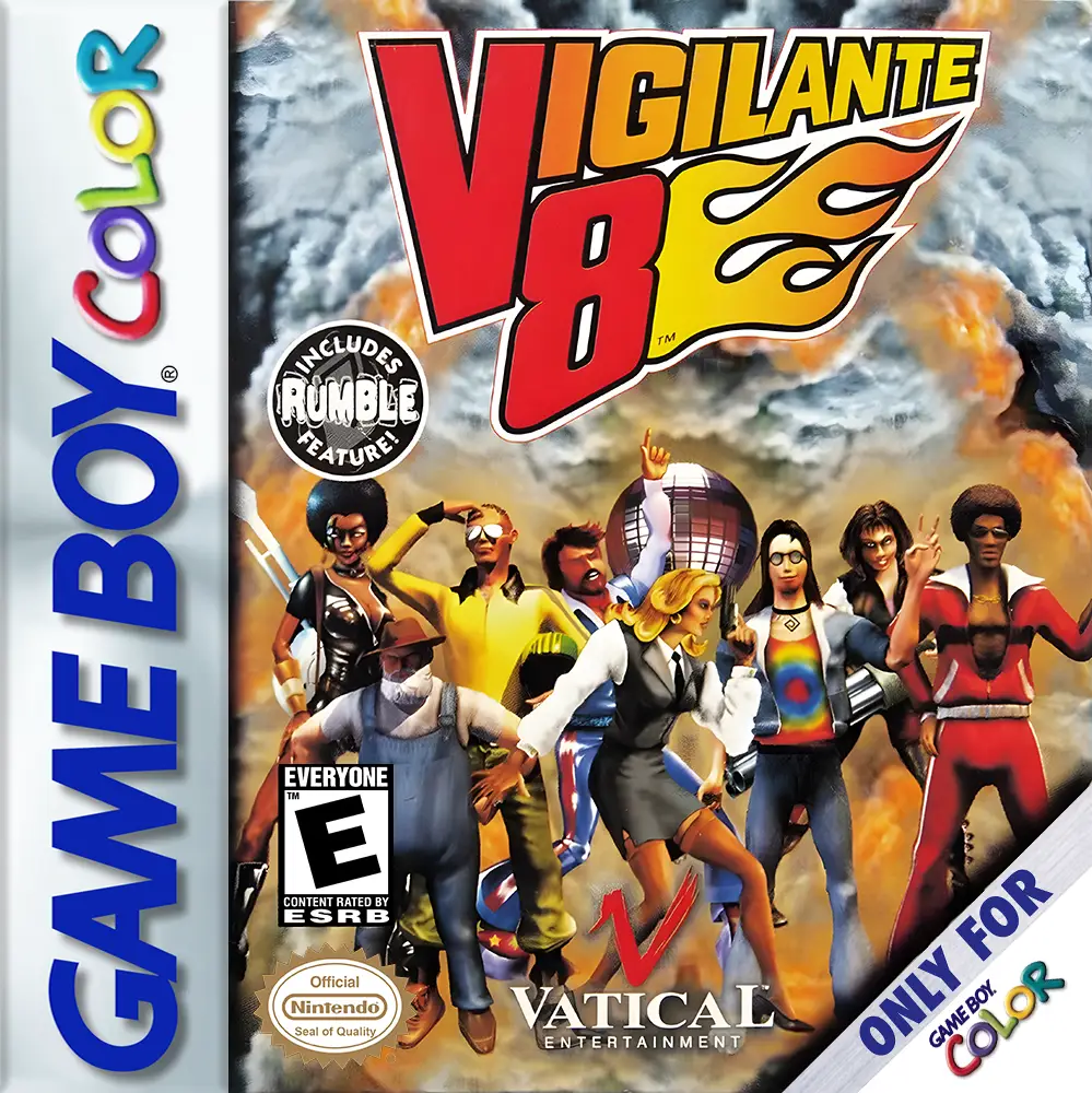 Capa de Vigilante 8