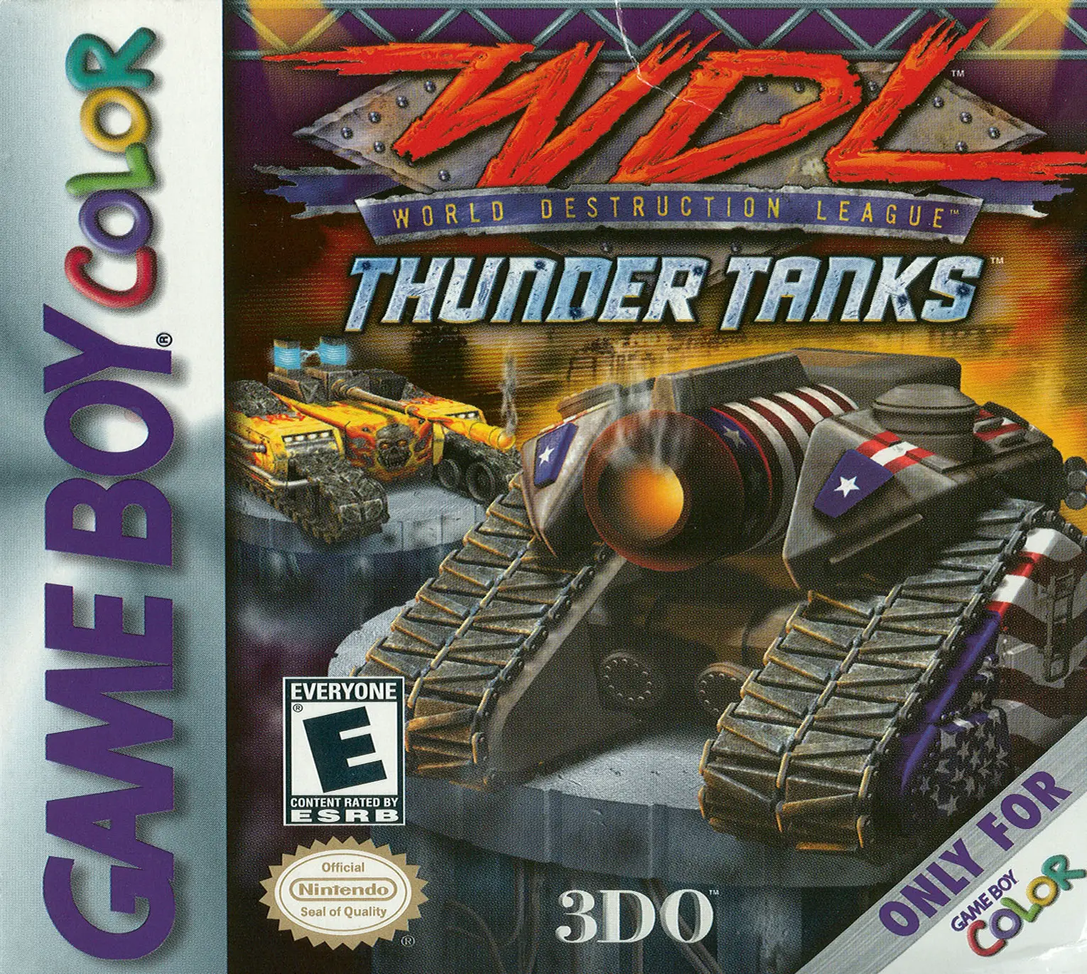 Capa de WDL World Destruction League: Thunder Tanks