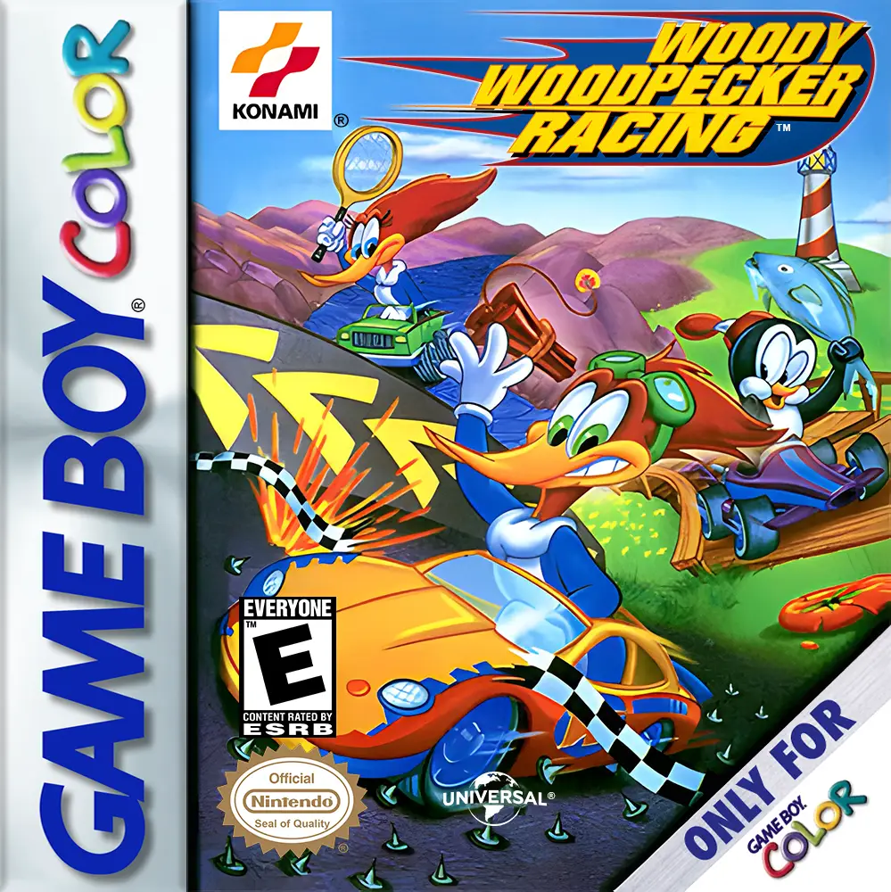 Capa de Woody Woodpecker Racing