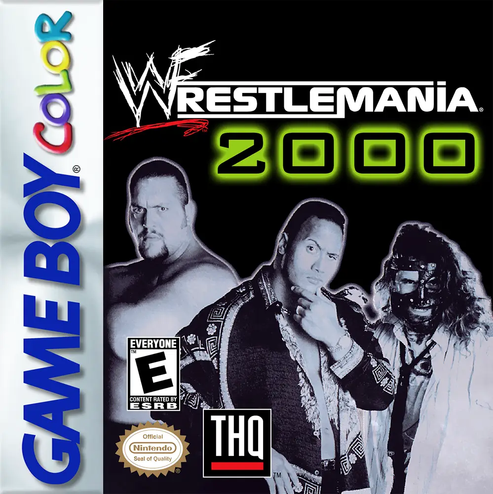 Capa de WWF Wrestlemania 2000