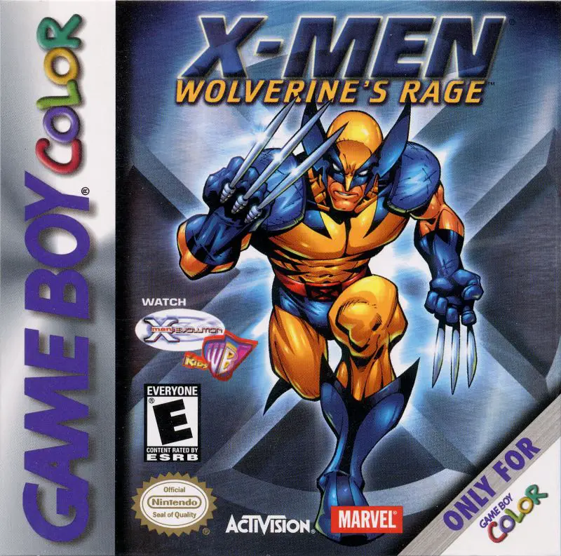 Capa de X-Men: Wolverine's Rage