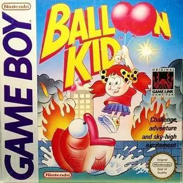 Capa de Balloon Kid