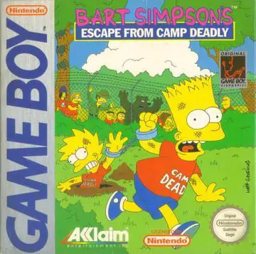 Capa de Bart Simpson's Escape from Camp Deadly