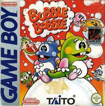 Capa de Bubble Bobble