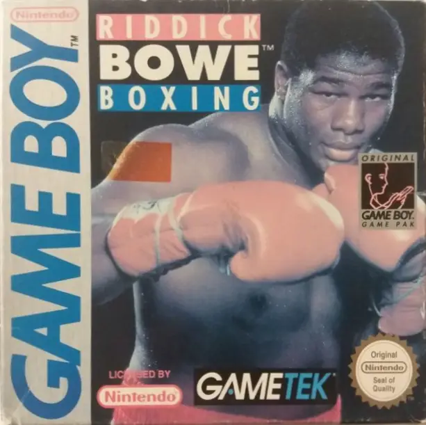Capa de Riddick Bowe Boxing