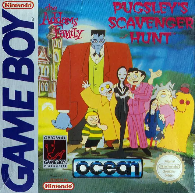 Capa de Addams Family: Pugsley's Scavenger Hunt