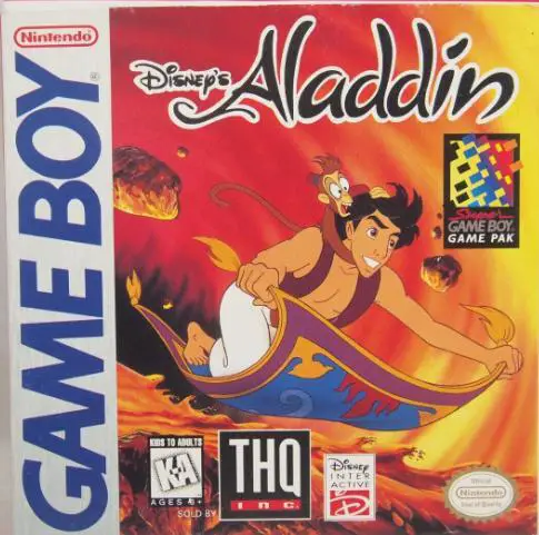 Capa de Aladdin [THQ]