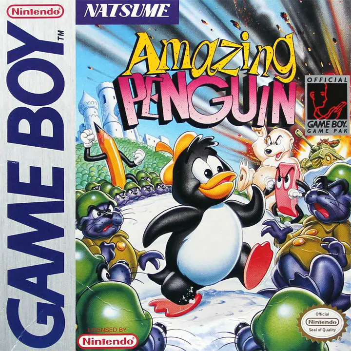 Capa de Amazing Penguin