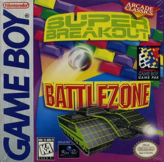 Capa de Arcade Classics: Super Breakout / Battlezone
