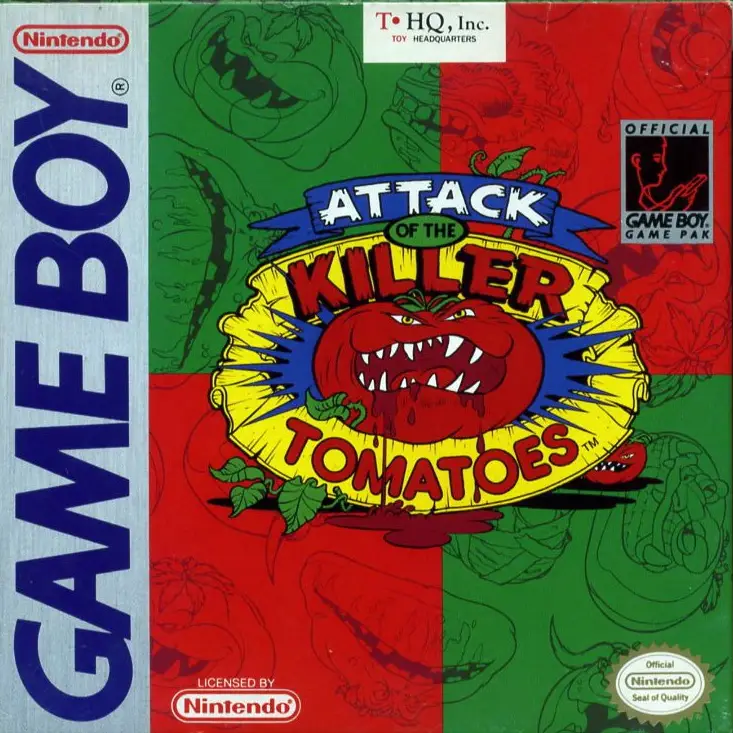 Capa de Attack of the Killer Tomatoes