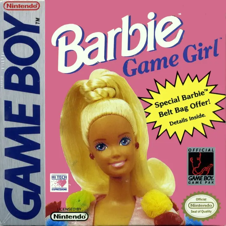 Capa de Barbie: Game Girl