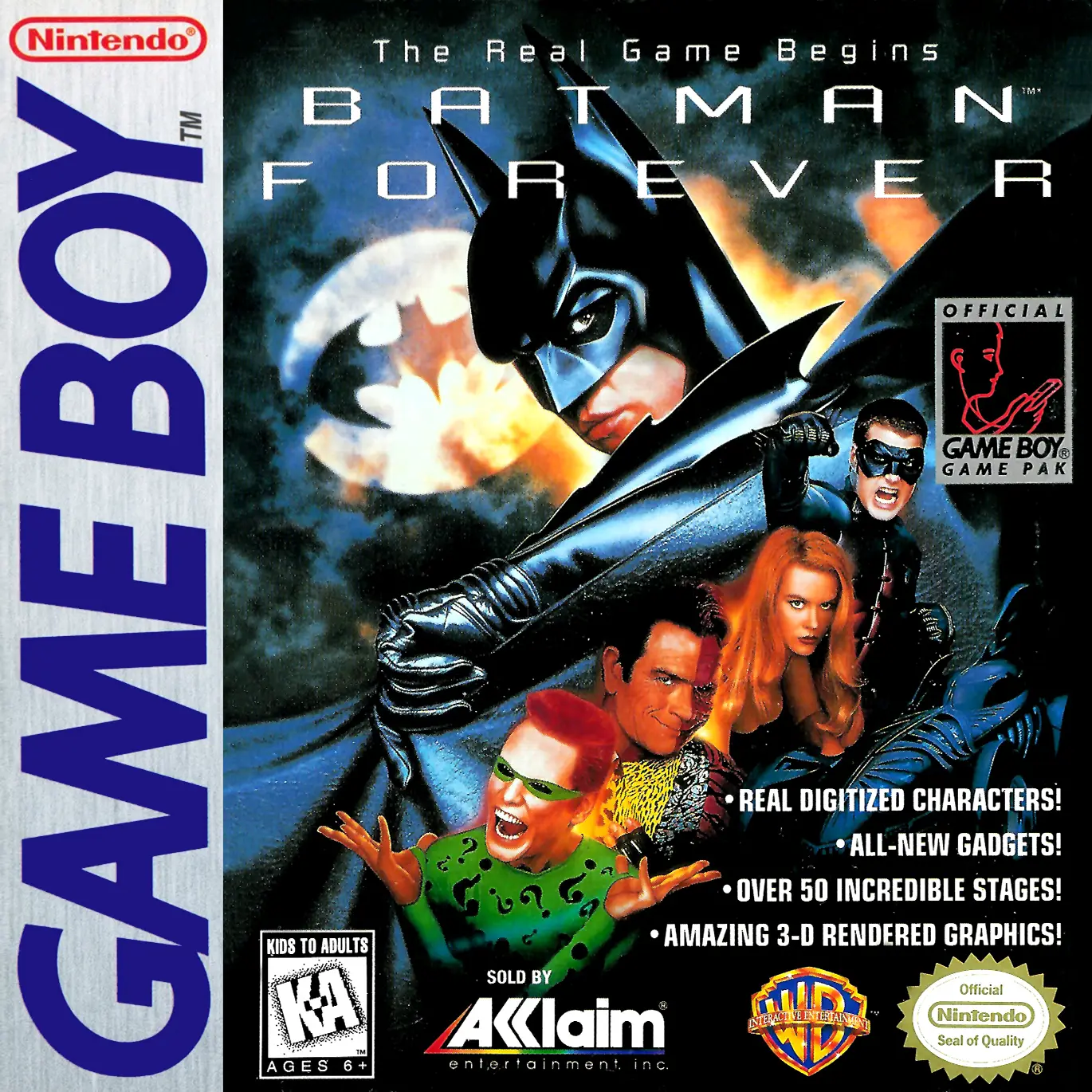 Capa de Batman Forever