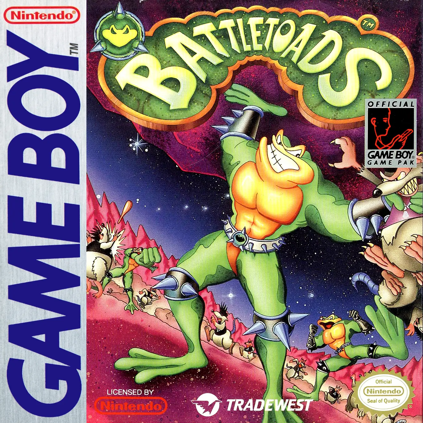 Capa de Battletoads