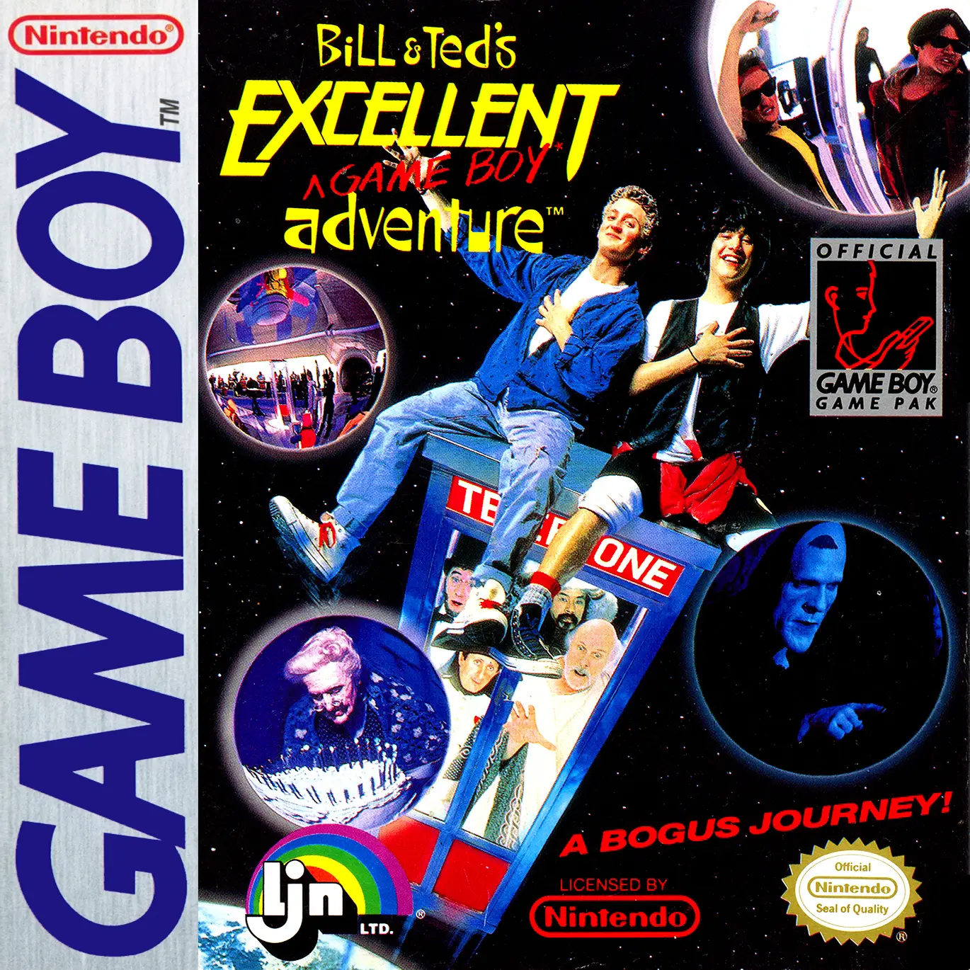 Capa de Bill & Ted's Excellent Game Boy Adventure