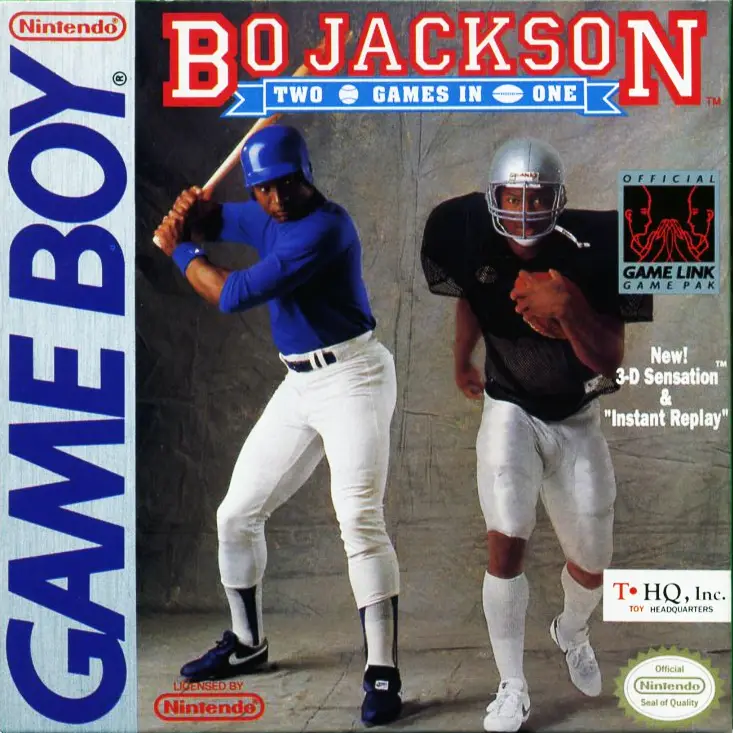 Capa de Bo Jackson: Two Games in One