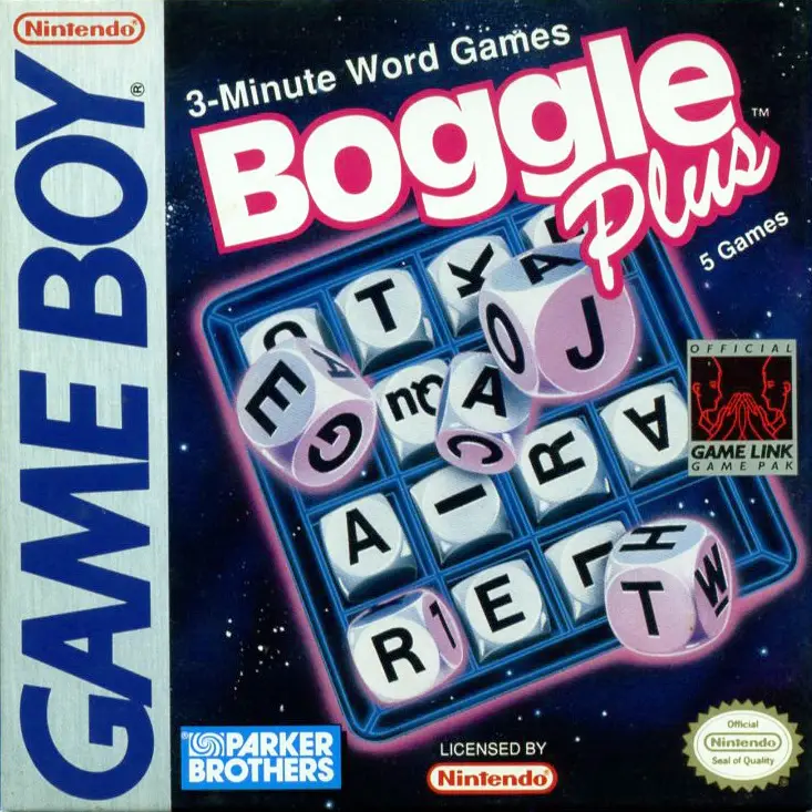 Capa de Boggle Plus
