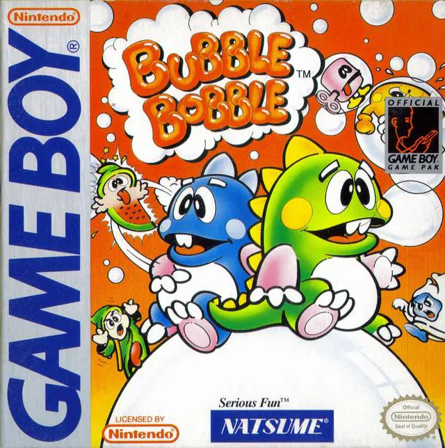 Capa de Bubble Bobble