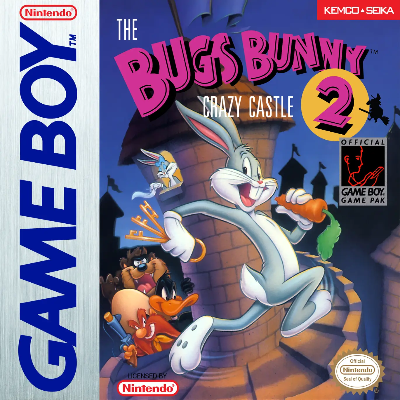 Capa de Bugs Bunny Crazy Castle 2