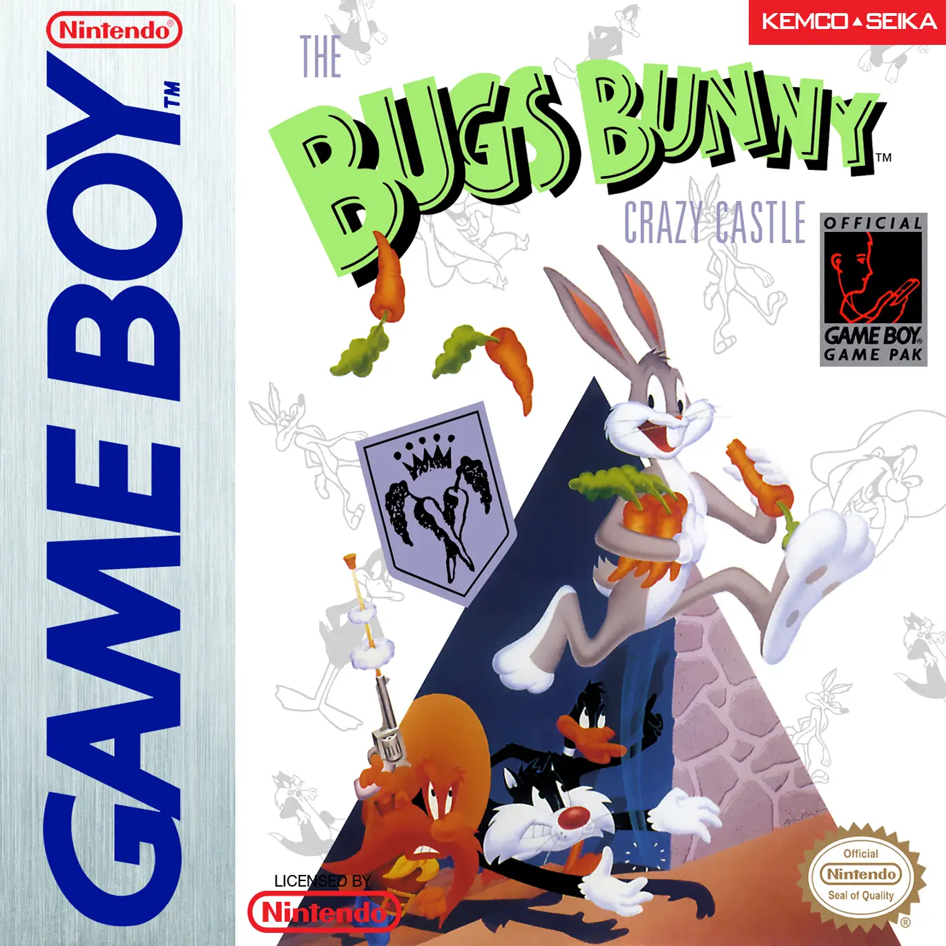 Capa de Bugs Bunny Crazy Castle