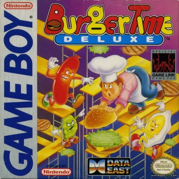 Capa de BurgerTime Deluxe