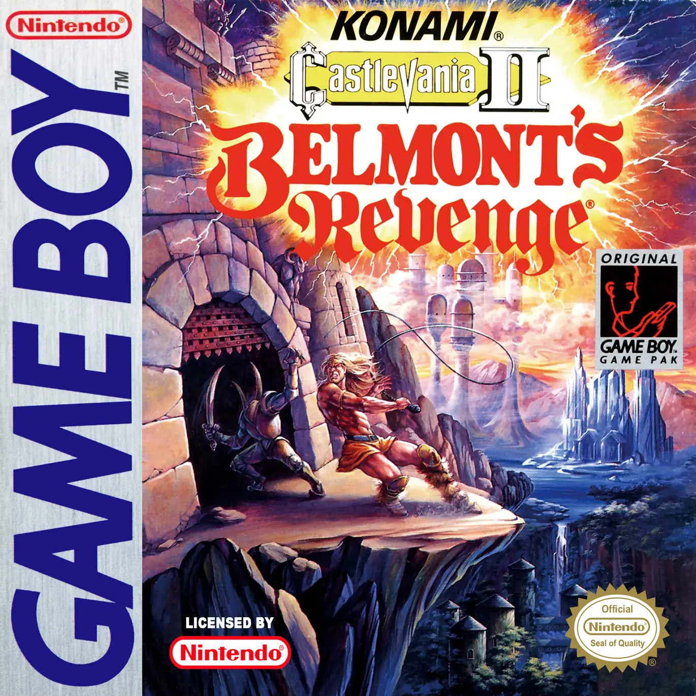 Capa de Castlevania II: Belmont's Revenge