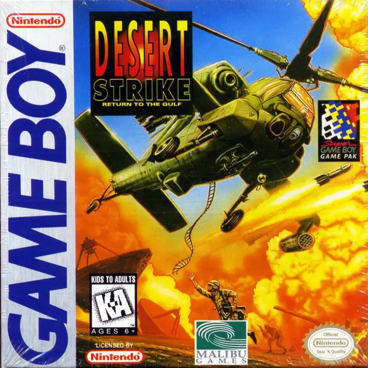 Capa de Desert Strike: Return to the Gulf